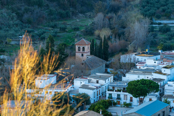 The small town of Yator in the province of Granada (Spain)

