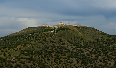 Grace fortress and hill as seen from Elvas