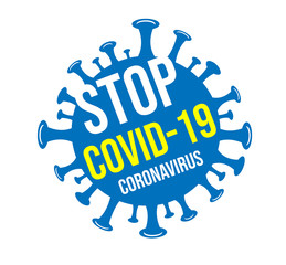 Stop at the sign of coronavirus infection 
