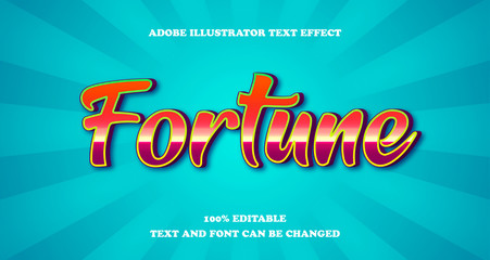 Bright text effect.