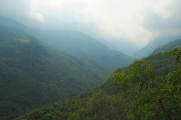 Fototapeta premium VALLE DI MONTAGNA