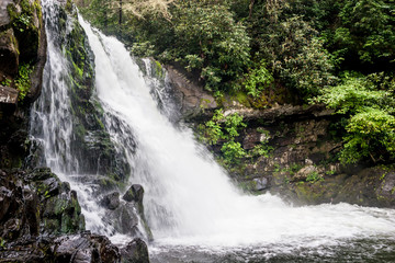 Abrams Falls On Abrams Creek. Abrams Fall Trail,Great Smokey Mountains National Park, Tennesee, USA