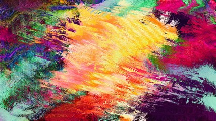 Abstract Colorful Geometrical Artwork,Abstract Graphical Art Background Texture,Modern Conceptual Art.3D Rendering