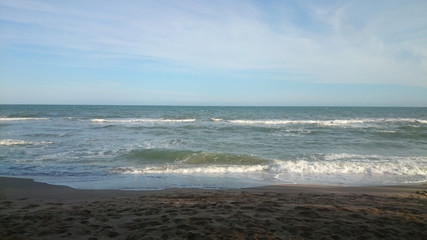 Seascape from the shore