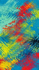 Abstract Colorful Geometrical Artwork,Abstract Graphical Art Background Texture,Modern Conceptual Art.3D Rendering