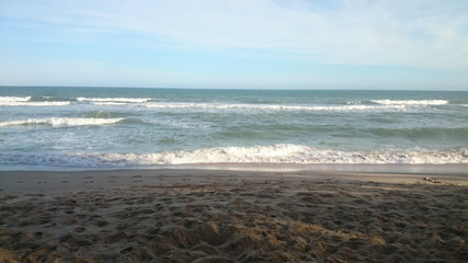 Seascape from the shore