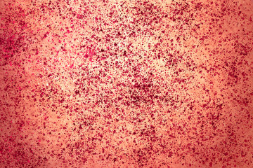 Interesting background is similar to blood splashes