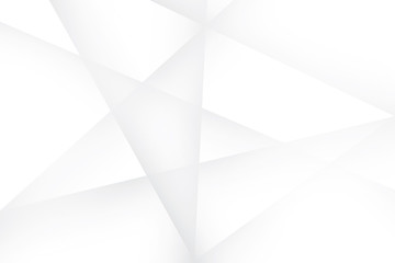 Abstract geometric white and gray color background.  Vector, illustration.