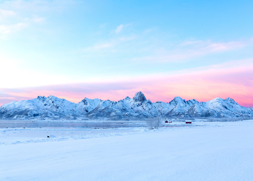 Mountain R&aelig;ka is the symbol of the Vester&aring;len islands in Norway.