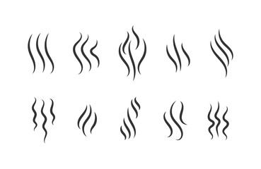 Fragrances evaporate icons.