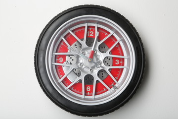 Car tire as a watch