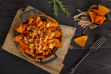 grilled chicken sandwich with chicken sauce