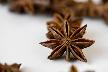 Star anise, dried fruits