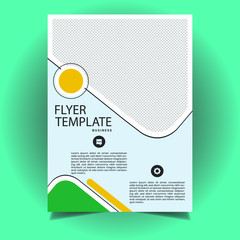 Annual Corporate Flyer Template Design