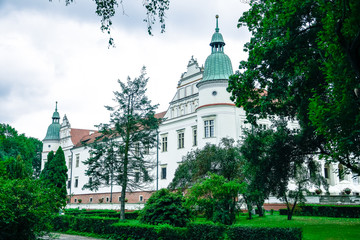 Fototapeta na wymiar zamek w Baranowie Sandomierskim