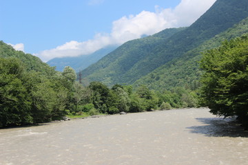 road in the mountains