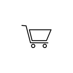 Shopping Cart Icon, Shopping Cart sign and symbol vector design