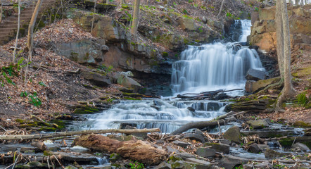 Dividend Falls in Rocky Hill, Connecticut