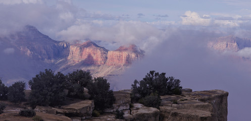 Storm, Moran Point, Grand Canyon National Park, Arizona