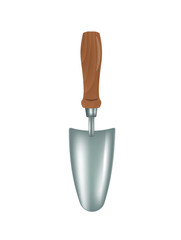 Gardening transplanter tool. vector illustration