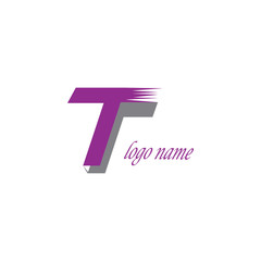 Letter T Unique logo vector design illustration