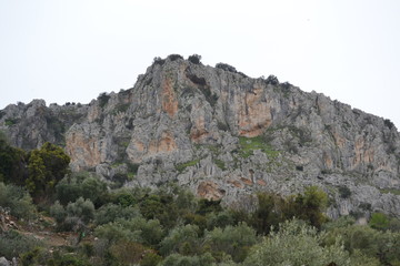 Naklejka premium montaña