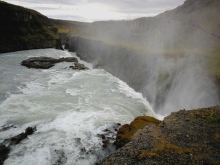 Catarata de Gullfoss,Islandia