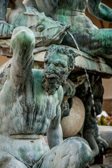 Fototapeta na wymiar fountain in rome