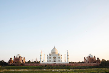 The Taj Mahal in Agra, India