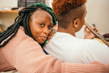 Lesbian couple love - Powered by Adobe