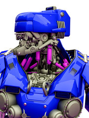 mechanical soldier id portrait