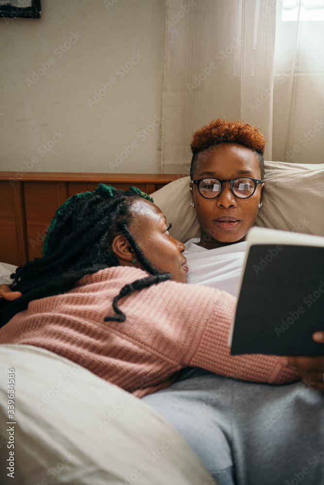 Canvas Prints lesbian couple love