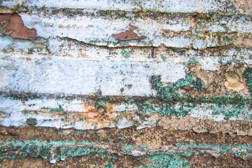 Grunge rusty background. Composition can be used in design.  Background of old metal with rusty parts