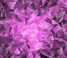 Obraz premium Abstract Low-Poly background. triangulated texture. Design 3d. Polygonal geometrical pattern. Triangular modern style