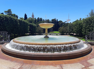 fountain in the park
