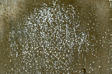 Background texture: White crackle on concrete at beach