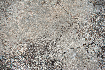 photo texture dusty asphalt with cracks, bright deep texture closeup. color treated
