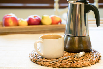breakfast in the kitchen