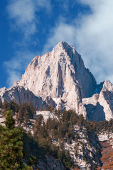 Mt. Whitney Bathed In Sunlight