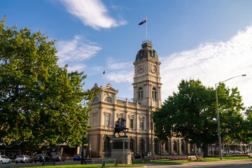 City Ballarat victoria australia  - Powered by Adobe