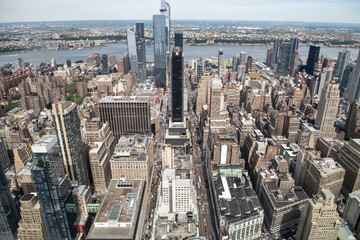 New York city Panorama from Empire State