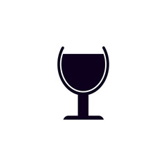 alcohol drinks icon on white background.