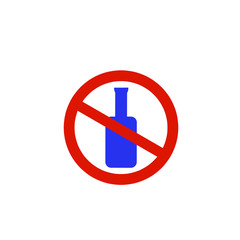 No alcohol drinks on white background,prohibits, Drunk not to drive.