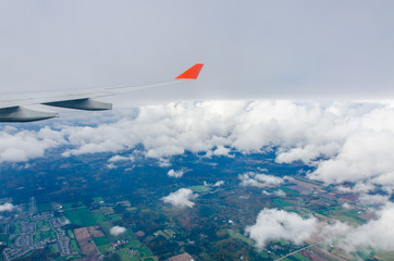 Fototapeta premium Sky and ground
