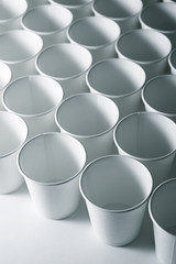 Disposable paper cups