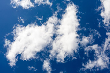 Obraz premium Clouds in the sky. Sky background with
