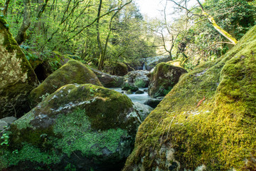waterfalls torrent of soriano chia viterbo