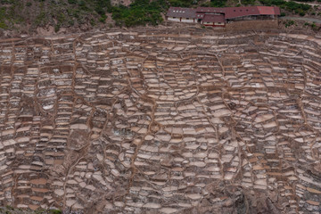 Maras salt ponds in Peru