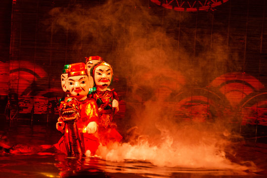 Water Puppet, Hanoi, Vietnam.