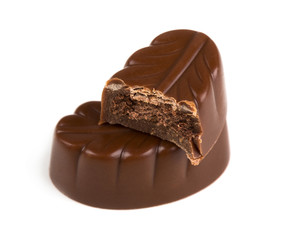 Two chocolate candies